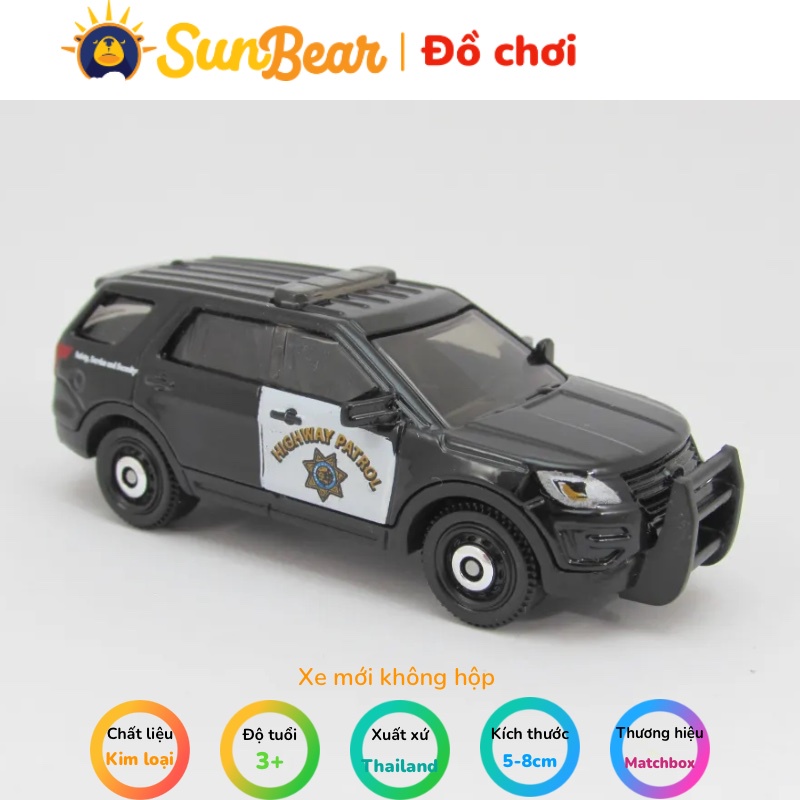 Xe mô hình Matchbox Ford Interceptor Utility MB1179 - Sun Bear
