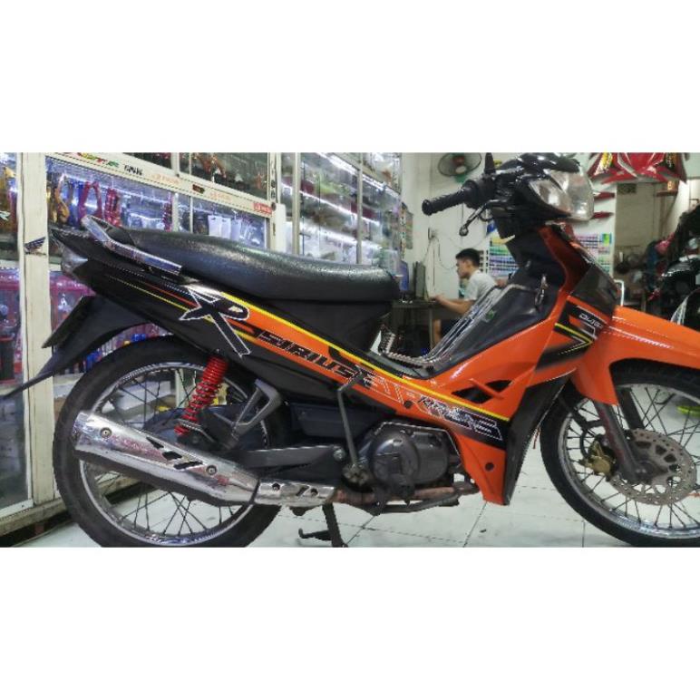 ( Quí khách vui lòng mang ra tiệm cho thợ dán ) Tem Sirius đen cam