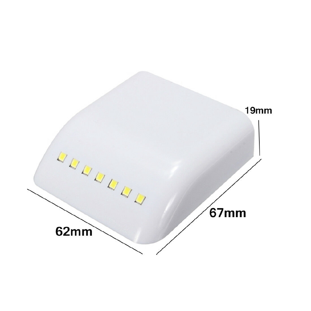 Đèn cảm ứng chạm bằng pin dùng cho tủ quần áo