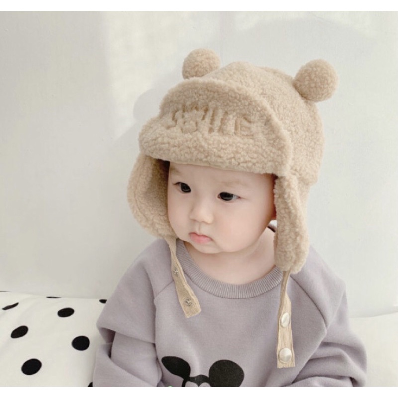 Mũ cừu Smile kiểu Hàn