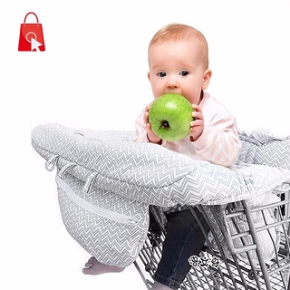 Đệm lót ghế ngồi xe đẩy siêu thị cho bé jp1