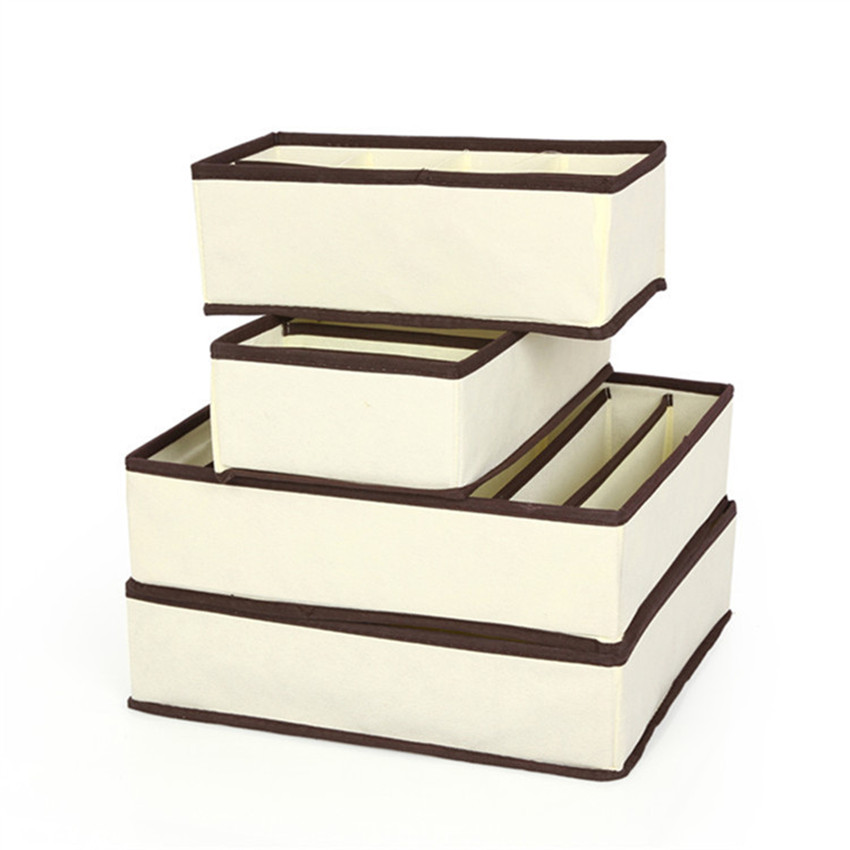 Hộp Vải Levao Đựng Đồ Lót / Vớ 6 / 7 / 8 / 24 Ngăn Tiện Lợi