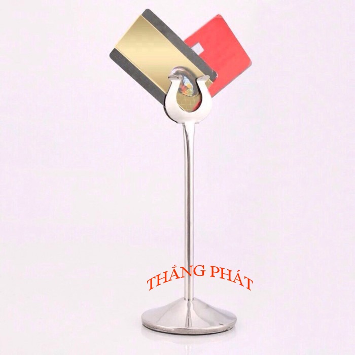 Cây đặt số bàn (cây menu) bằng inox nhiều kích cỡ 4cm-->30cm