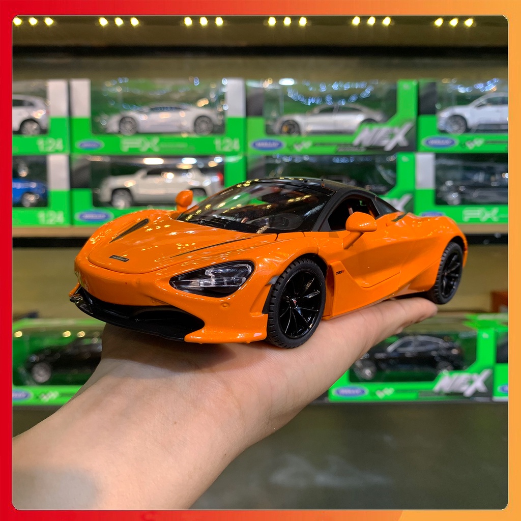 Mô hình xe Mclaren 720S tỉ lệ 1:24 JINLIFANG