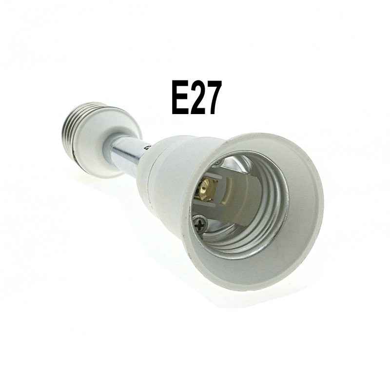 Chuôi đèn chuyển đổi E27 sang E27 xoay 360 độ đa năng