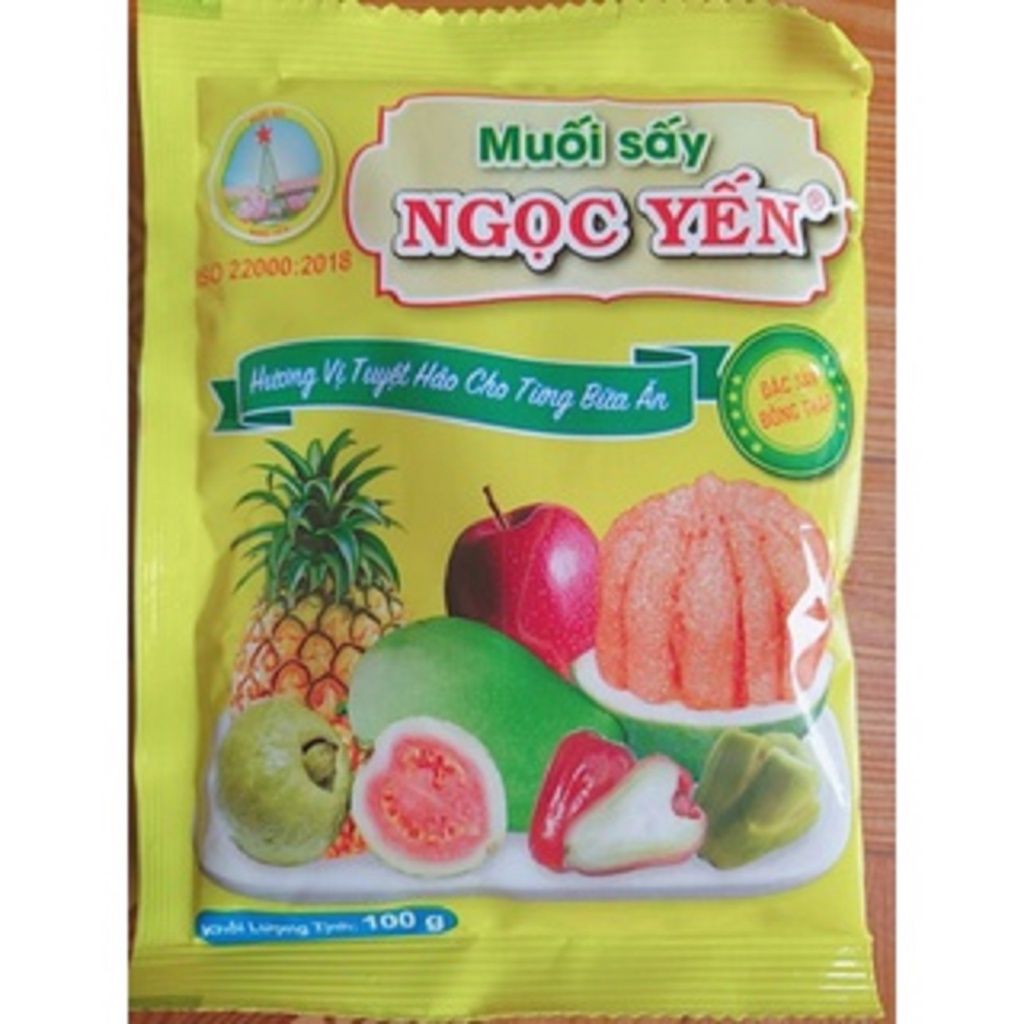 Muối sấy Ngọc Yến, bột canh chấm hoa quả siêu ngon 100g