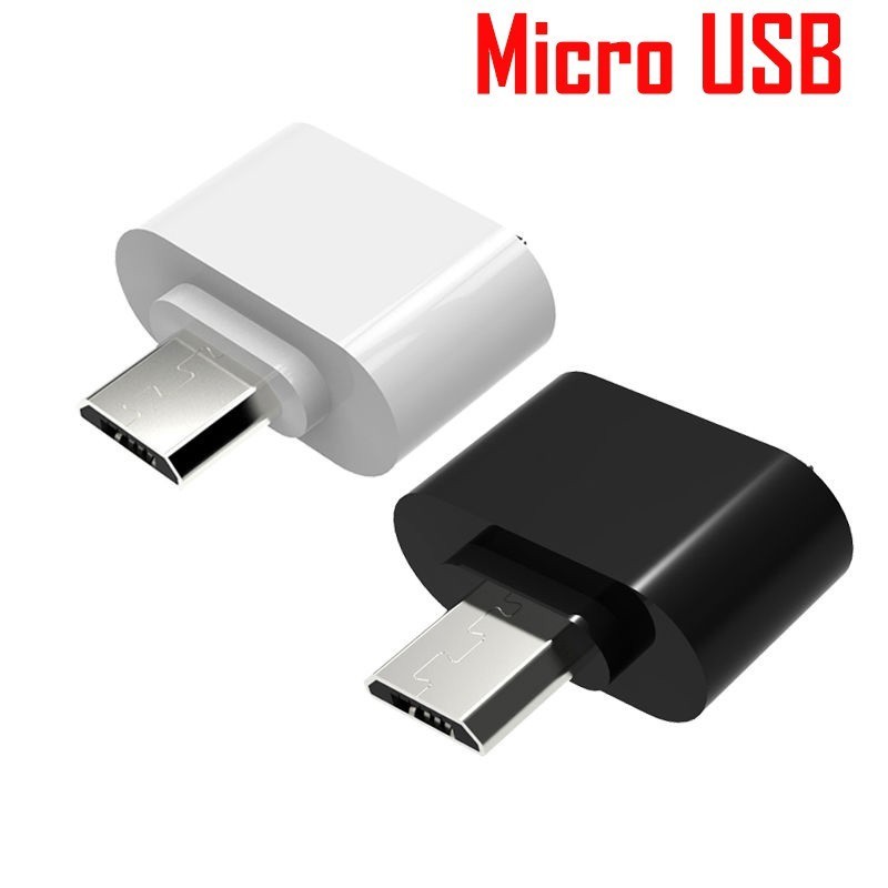 Đầu chuyển đổi từ USB 2.0 sang Micro USB (Đen)