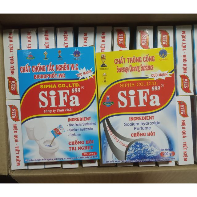 Bột thông cầu/cống SiFa 200g