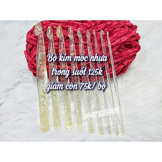 Bộ kim móc trong suốt