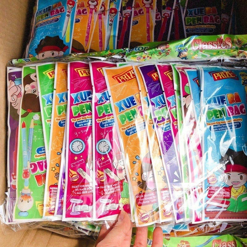 sỉ 30 gói kẹo kèm bút chì