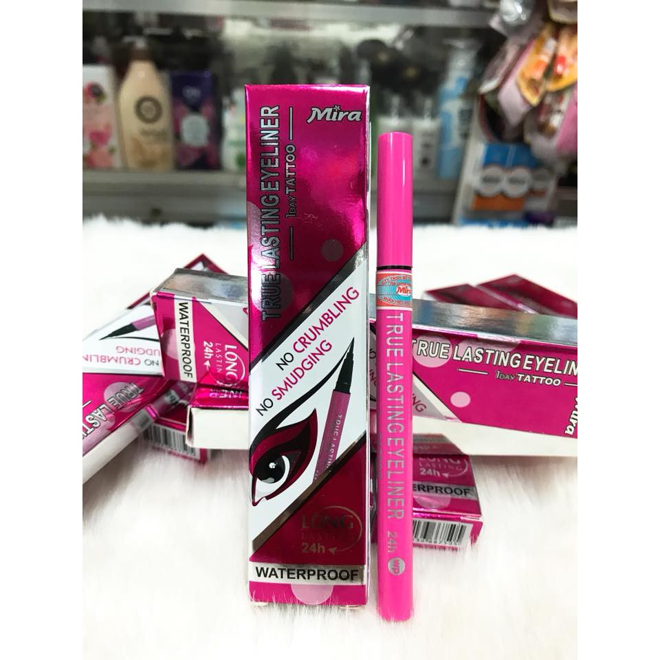 VIẾT LÔNG KẺ MÍ MẮT MIRA TRUE LASTING EYELINER KHÔNG LEM KHÔNG TRÔI