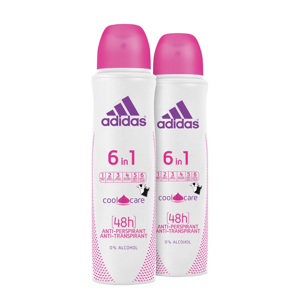 Xịt Khử Mùi Toàn Thân Nữ Ngăn Mồ Hôi Adidas 150ml