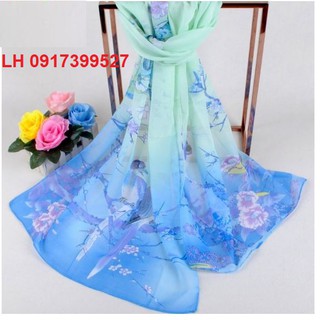 khăn choàng nữ - khăn quàng cổ- khăn choàng lụa công sở - L12K69