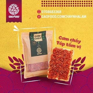 GẠO FOOD - CƠM CHÁY TÉP TẨM VỊ - 250G