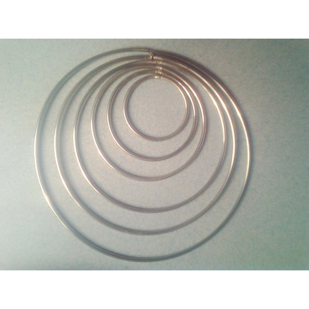 Vòng inox làm Dreamcatcher
