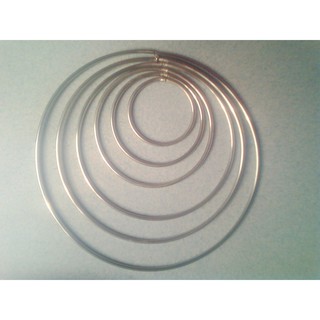 Vòng inox làm Dreamcatcher