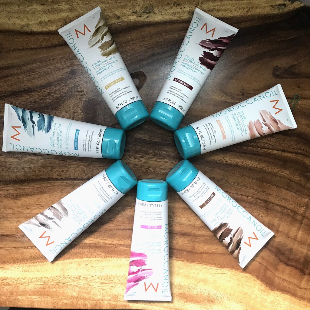 [Chính Hãng]HẤP GIỮ MÀU TÓC NHUỘM Moroccanoil Color Depositing Mask 200ml