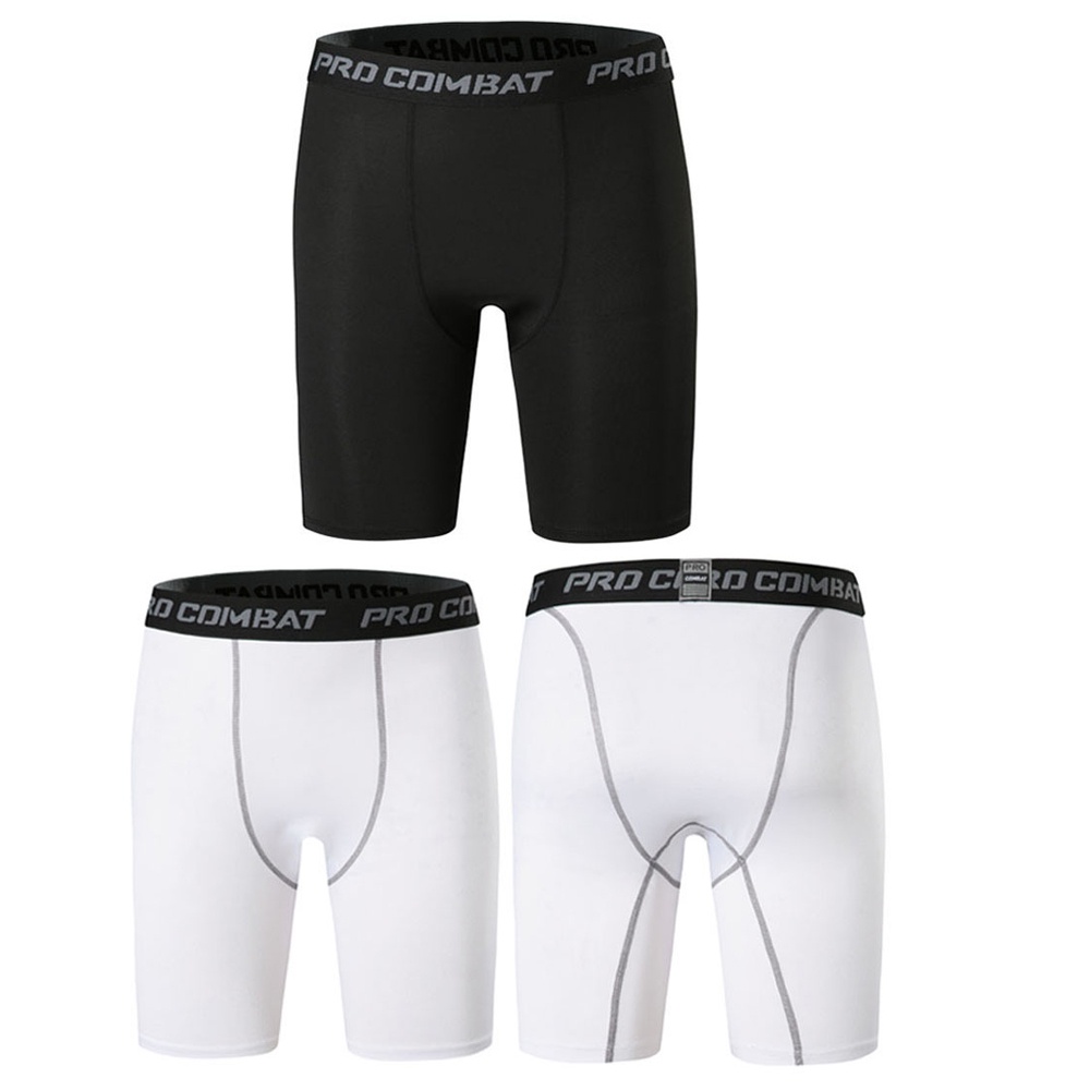 Quần Legging Lửng 3 / 4 Tập Thể Thao Cho Nam