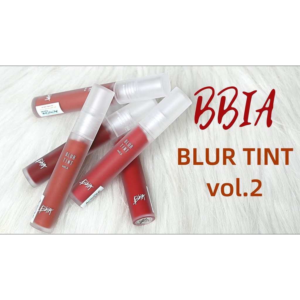 [Chính Hãng] Son Kem Bbia Blur Tint Version 2 - Love Series (4 màu) | BigBuy360 - bigbuy360.vn