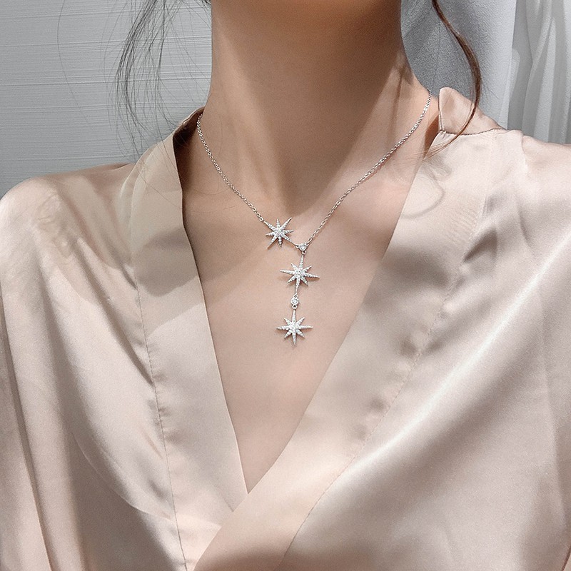 VÒNG CỔ HOA TUYẾT ĐÍNH ĐÁ