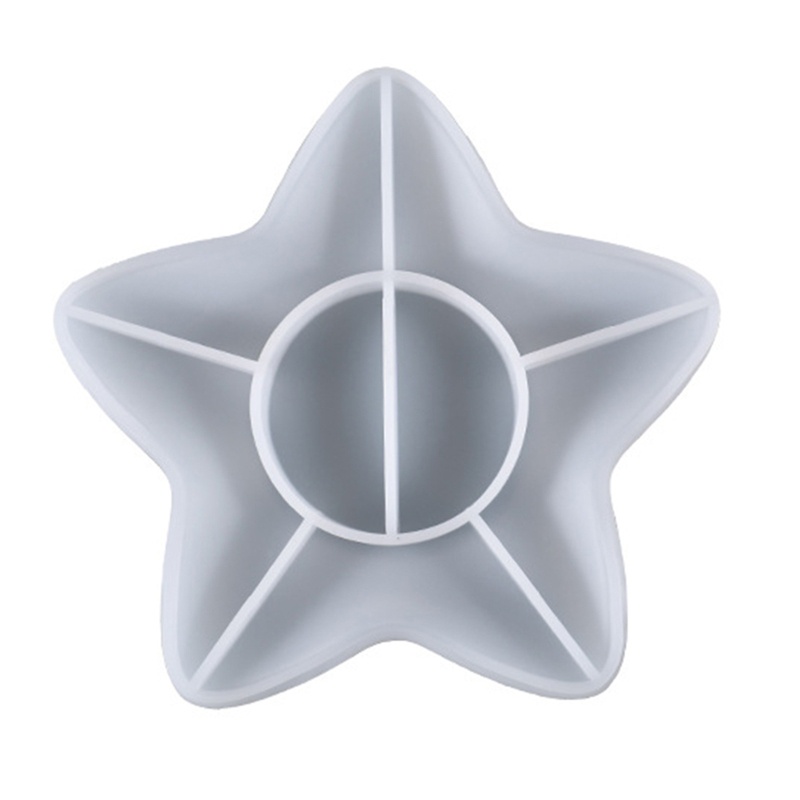 Sa Khuôn Silicone Làm Khay Đựng Đồ Trang Trí Hình Ngôi Sao Kiểu Cách Diy