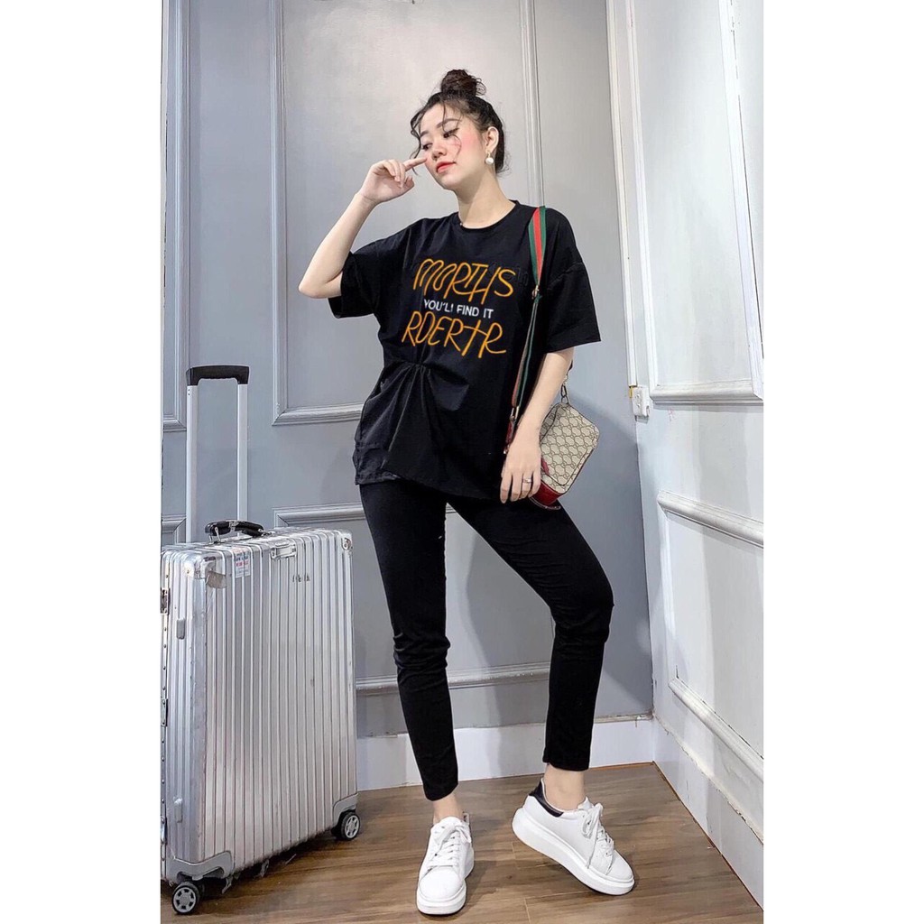 Set bộ dài mặc nhà áo form rộng FE cực HOT 2020