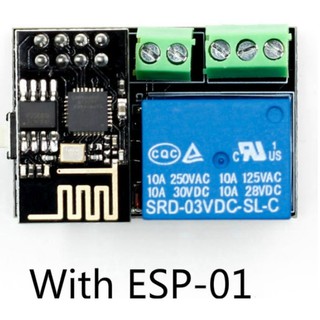Mô Đun Rơ Le Wifi Esp8266 5v và Esp-01 đã chạy sẳn code