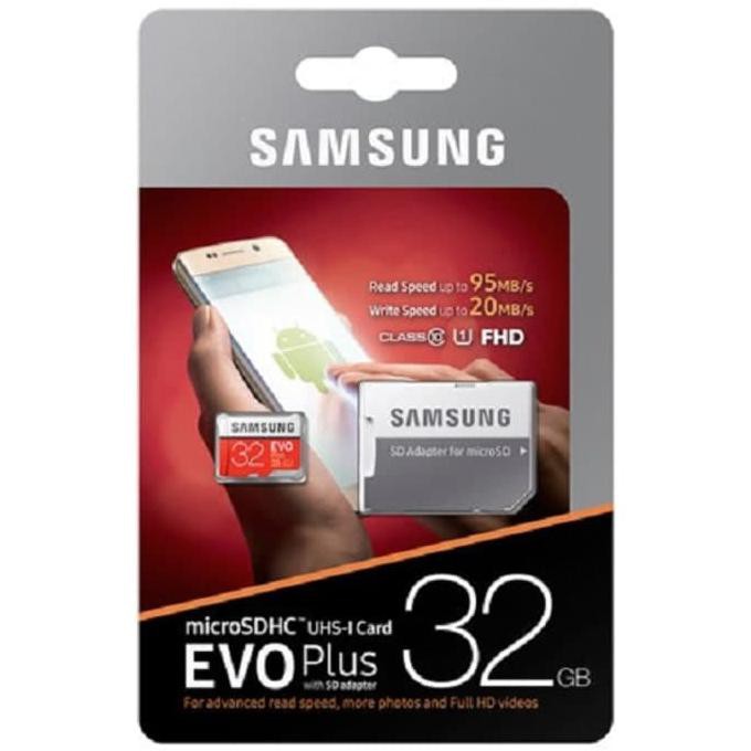 Thẻ Nhớ Micro Sd Samsung Microsd 32gb Evo Plus 95mb / S | BigBuy360 - bigbuy360.vn