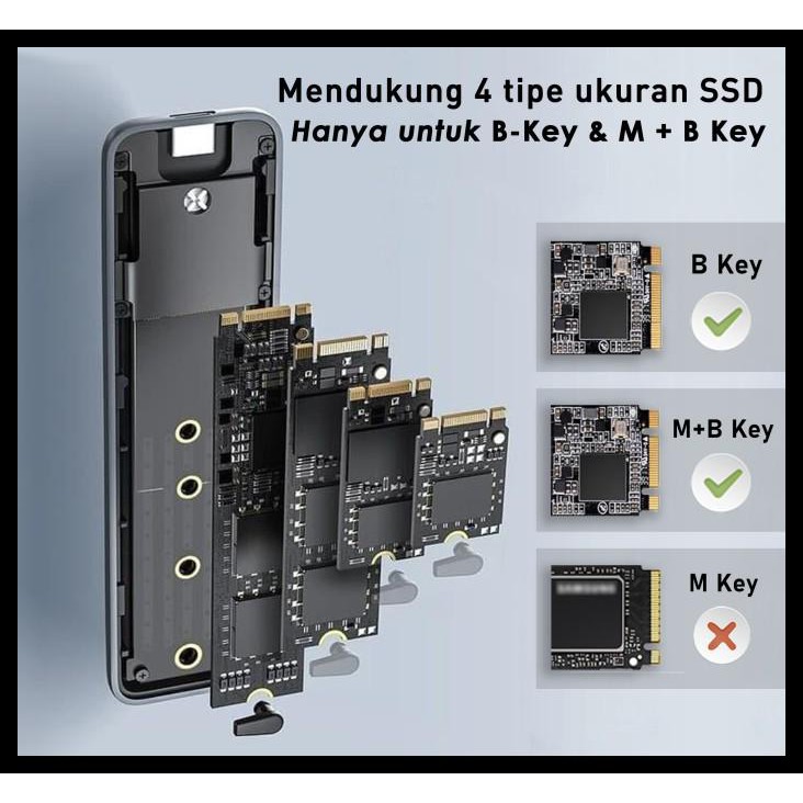 Hộp Đựng Ổ Cứng Baseus Loại C Ssd M.2 Sata Mpd167 | BigBuy360 - bigbuy360.vn