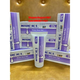 cream BENZAC AC 5% loại bỏ mụn ,thâm mụn 60g.
