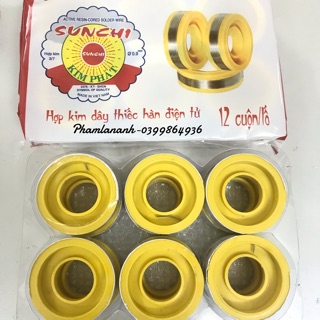 Combo 12 cuộn(1 lố thiếc) sunchi cao cấp giá rẻ