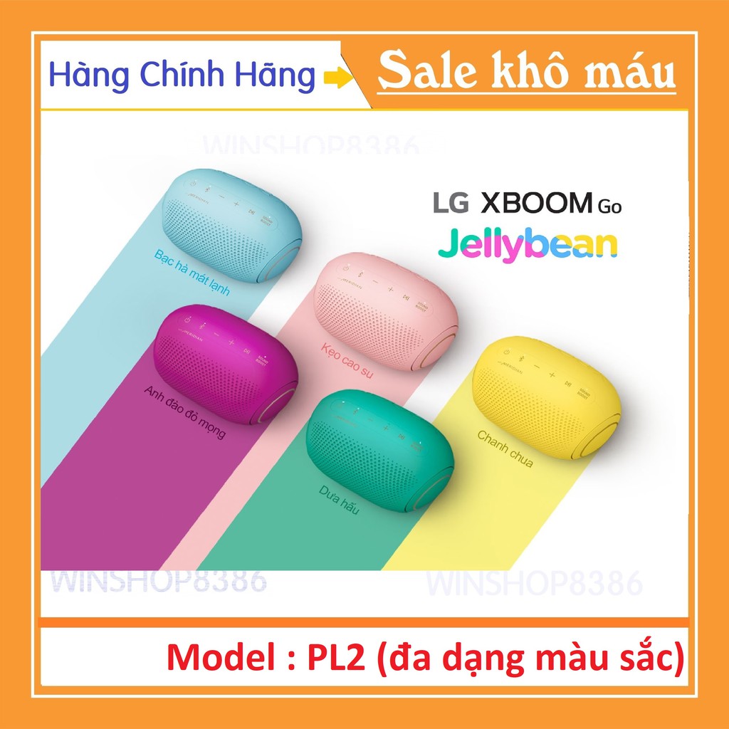 [Mã ELMS4 giảm 7% đơn 500K] Loa Bluetooth LG PK3 , PL2 Chính Hãng