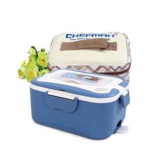 Hộp cơm hâm nóng Chefman CM-112i inox cao cấp công nghệ Nhật Bản