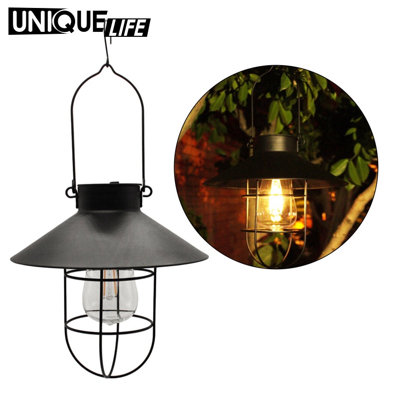 Đèn lồng sử dụng năng lượng mặt trời chống thấm nước ip65 dùng trang trí hàng rào / sân vườn đa năng
