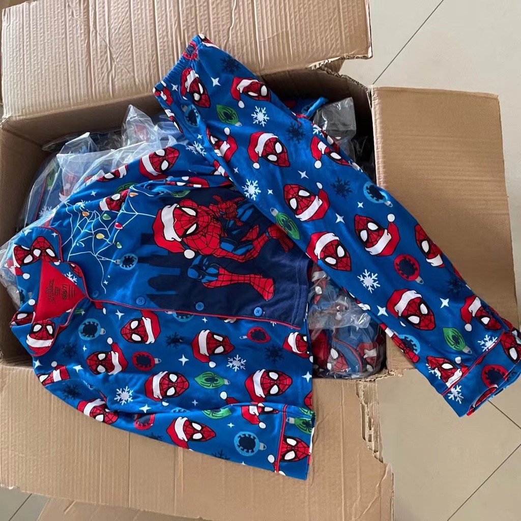 Pyjama nỉ dạ bé trai hình SIPERMAN xuất sắc