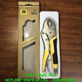 (SIÊU RẺ, SIÊU CỨNG) Kìm chết bosi  mỏ cong 10"(250mm)