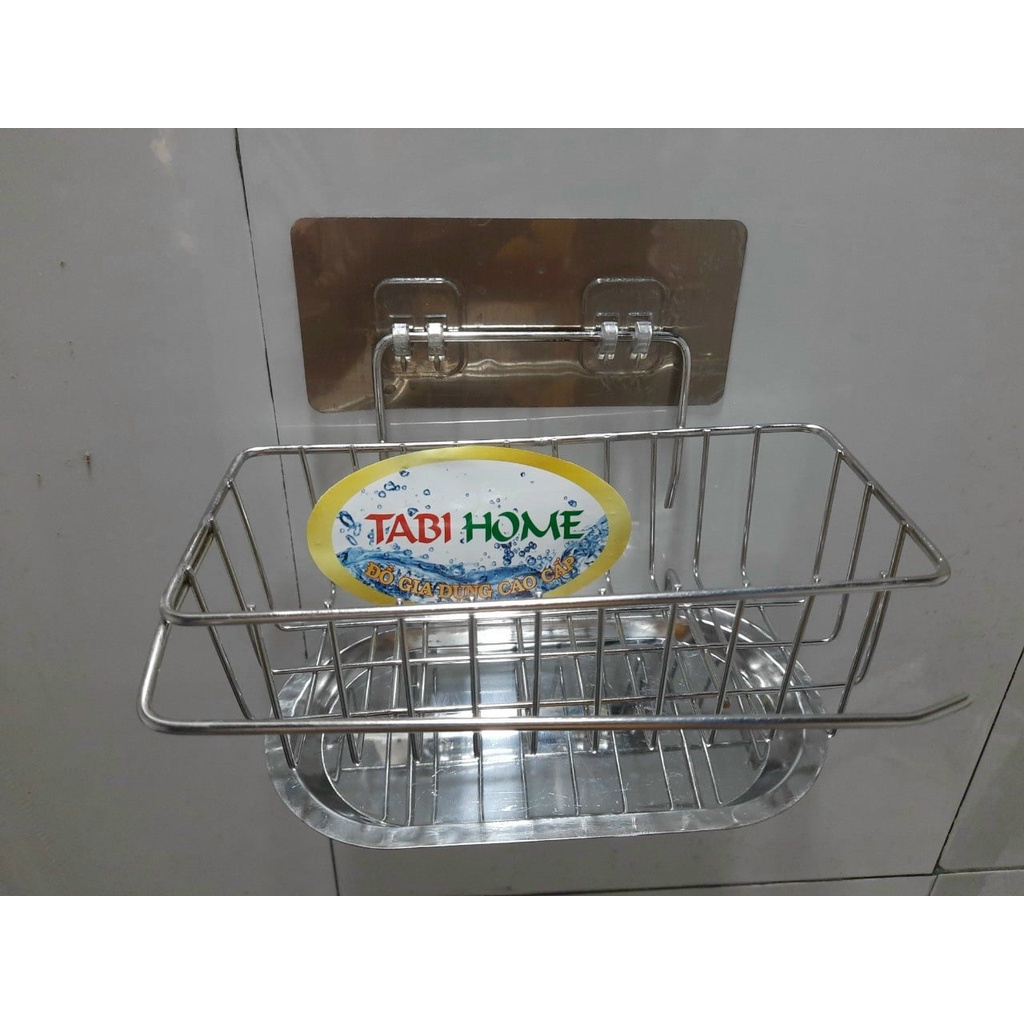 Kệ/Giá Để Đồ Rửa Chén Bát Inox Có Khay Hứng Nước Tiện Dụng