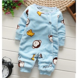Combo bộ Body dài tay lông mềm mại cho bé từ 4-12kg