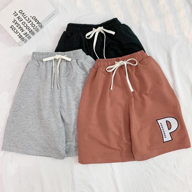Quần Short Nam Nữ Po Thun Da Cá Form Rộng – 84unisex