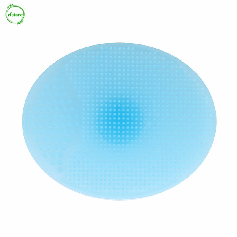 [Hàng mới về] Bàn chải silicon rửa mặt làm sạch mụn đầu đen