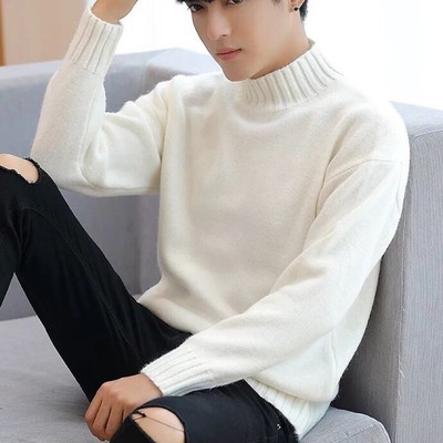 Áo Len nam cao cổ SUKIYA chất Len Lông thỏ dày dặn phong cách Hàn Quốc Nhiều Màu AL11