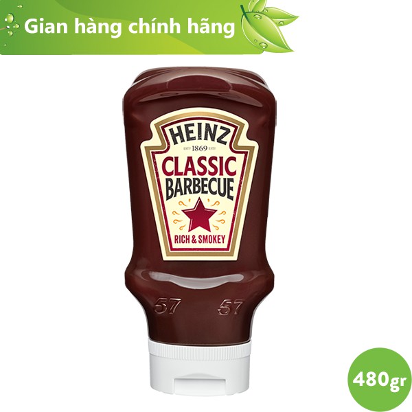 Sốt Thịt Nướng BBQ Vị Truyền Thống Heinz 480g