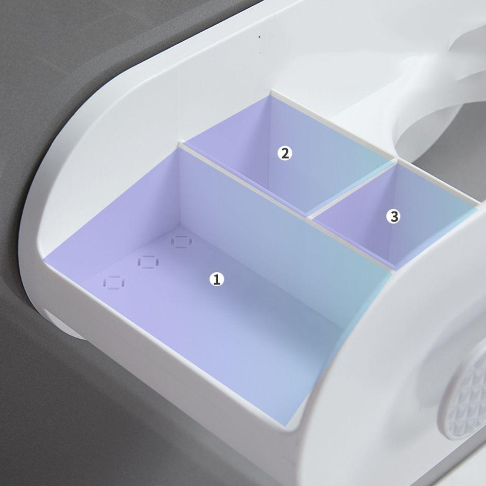 Giá Đỡ Lược Sấy Tóc Sức Chứa Lớn Chống Nước Chống Ẩm Không Cần Khoan