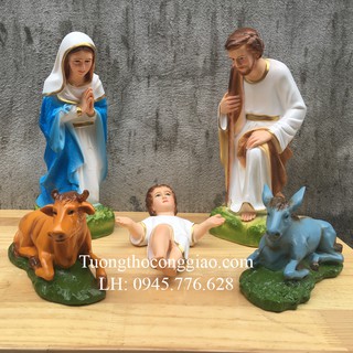 Bộ tượng Noel Giáng Sinh 30 (5 tượng)
