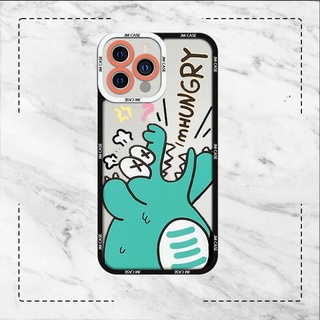 Ốp lưng iphone samsung xiaomi oppo cạnh vuông JM Case Khủng Long đói