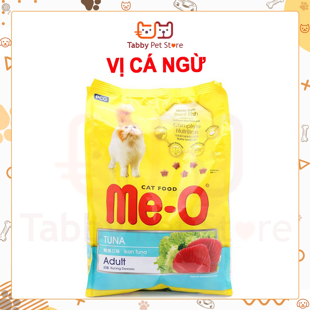 Hạt me o 1,2 kg cho mèo thức ăn cho mèo trưởng thành chính hãng Tabby Pet Store