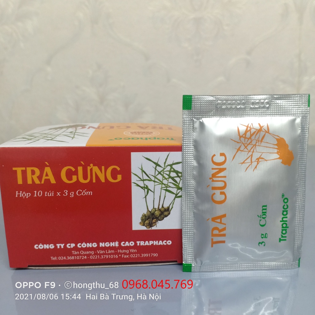 TRÀ GỪNG Traphaco hộp 10 gói