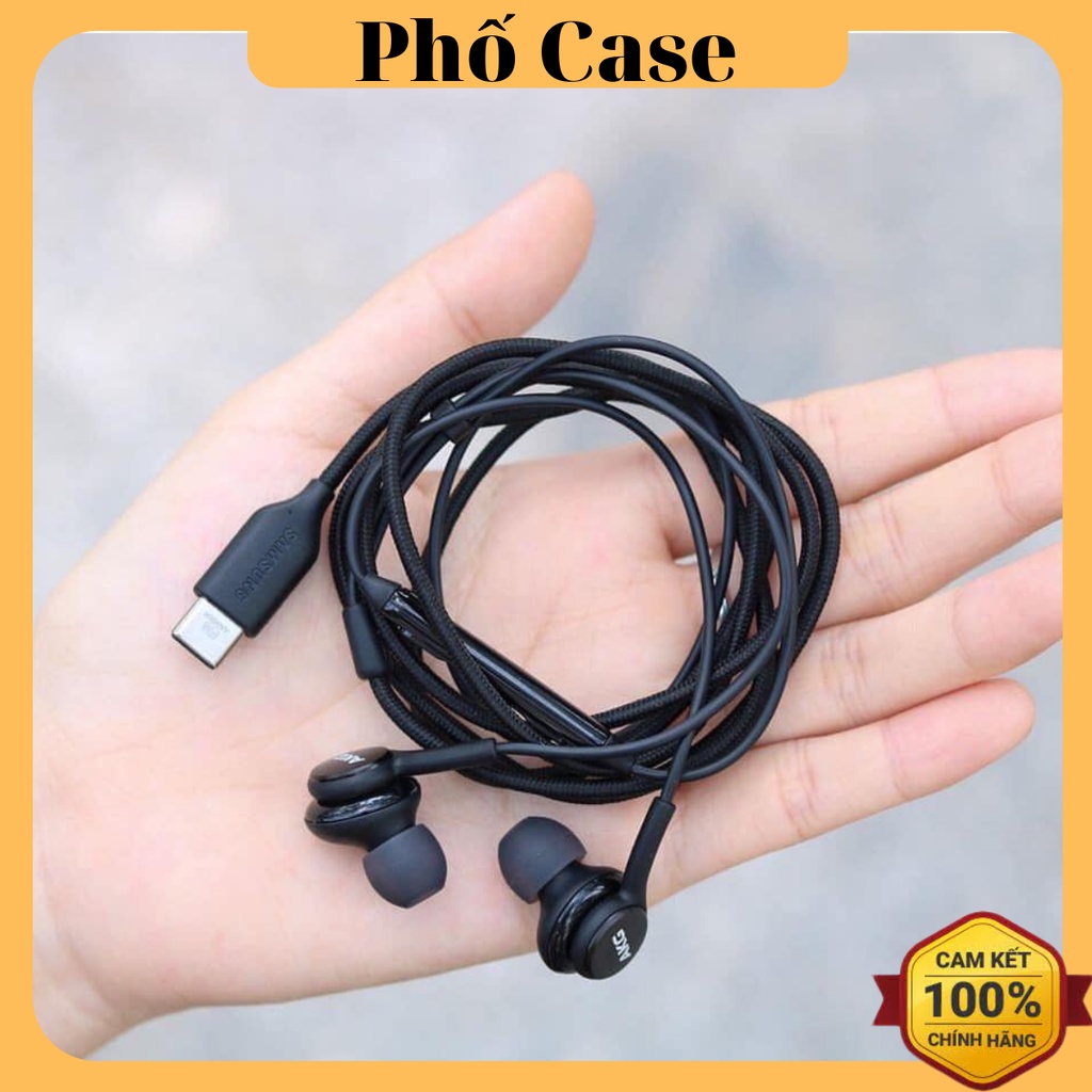 [CHÍNH HÃNG] Tai nghe Samsung AKG Zin VN chân cắm Type-C dùng cho Samsung S21 / s21+ /s21 Ultra / S20 / S20FE / Note 10