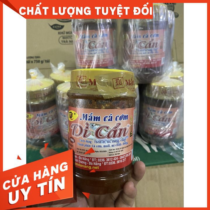 Hủ 500g mắm nêm cá cơm dì cẩn - đặc sản của Đà Nẵng - thơm ngon, đậm đà. chính gốc Đà Nẵng.