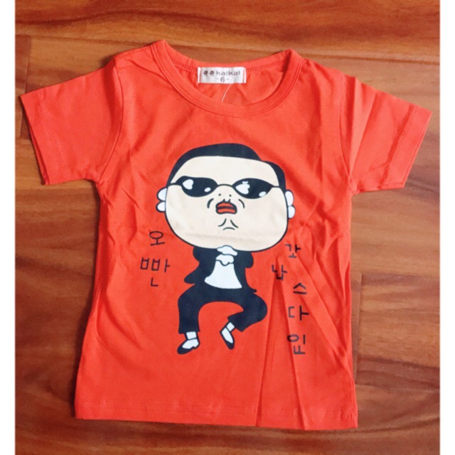 [THANH LÝ] Áo phông cam Gangnam Style